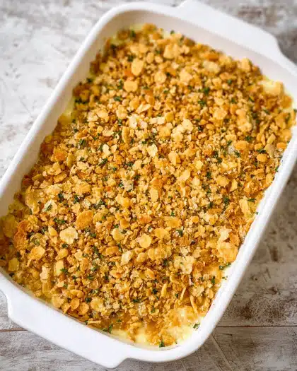 Crispy Topped Chicken Casserole
