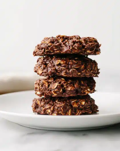 No‑Bake Chocolate Oat Cookies