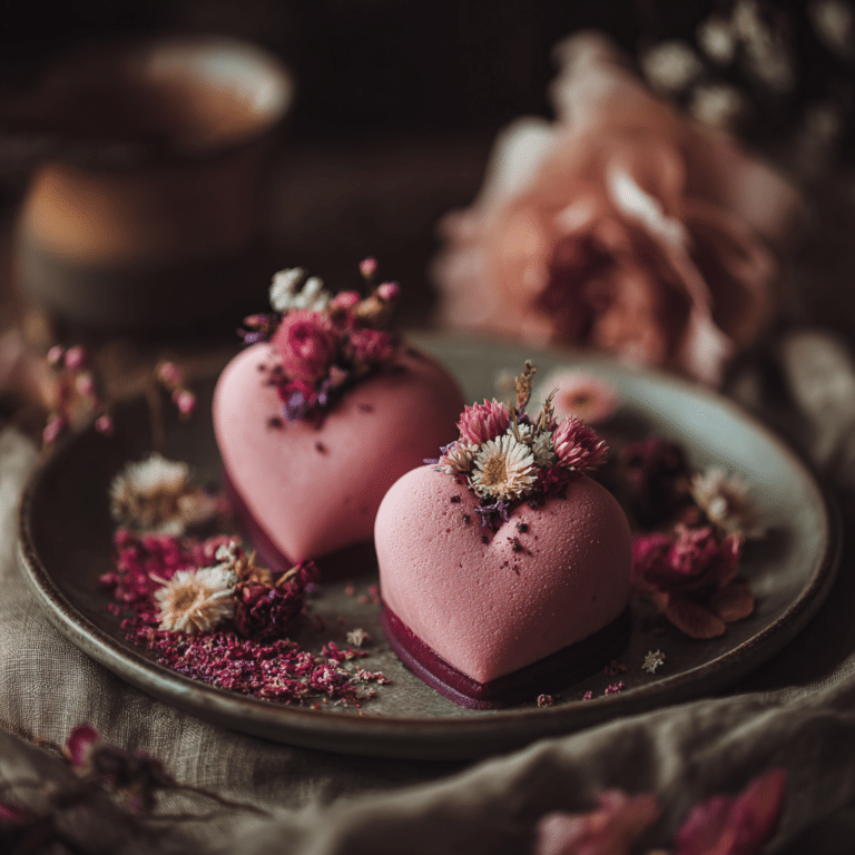 Pink Chocolate Heart Shells: Elegant Romantic Finish Recipe