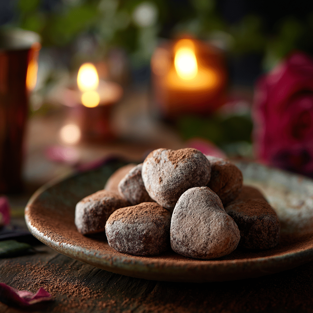 Almond Date Heart Bites: Natural Sweet Love Recipe - Recipe Image