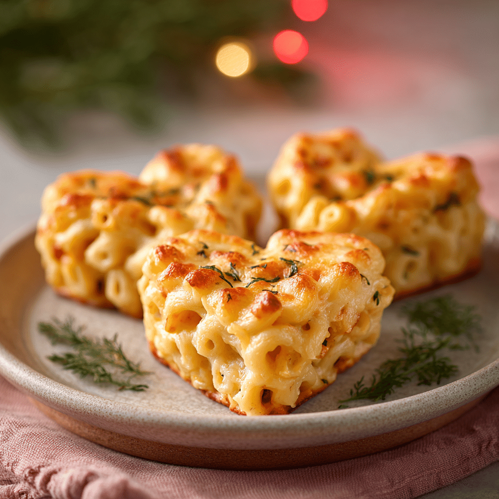 Valentine’s Day Macaroni and Cheese Hearts Recipe - Recipe Image