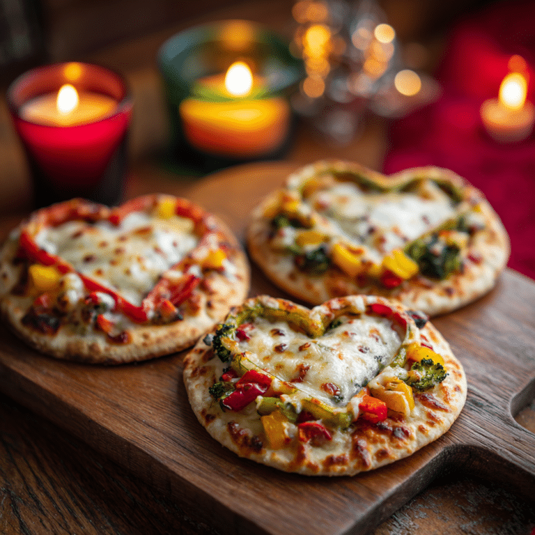 Valentine’s Day Pita Pizzas Recipe