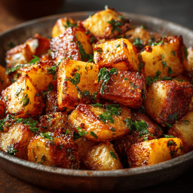 Roasted Garlic & Herb Potatoes Recipe