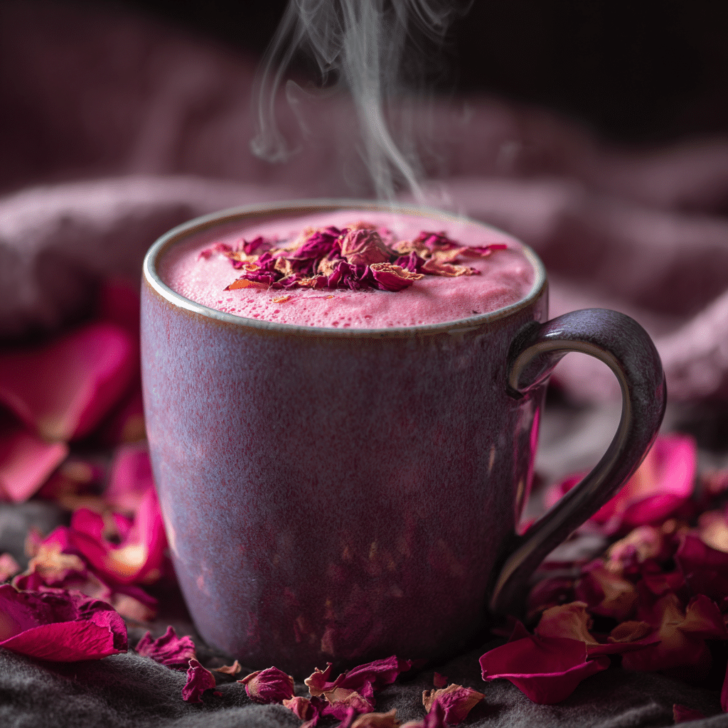 Raspberry Rose Hot Chocolate Recipe