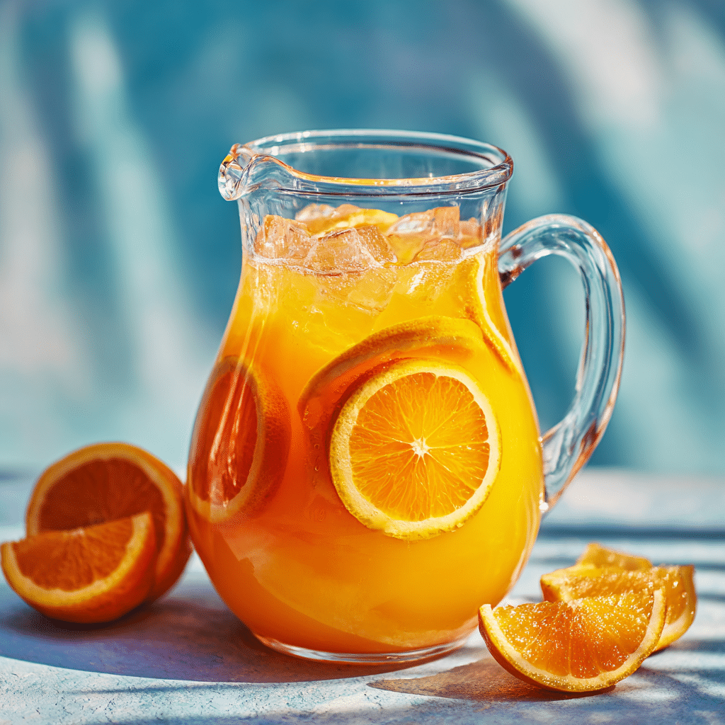 Orange Creamsicle Glow Punch Recipe