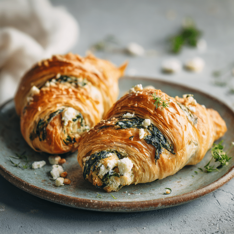 Spanakopita Croissants Recipe