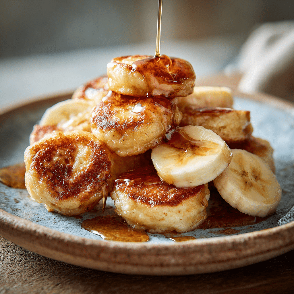 Banana Pancake Bites Recipe