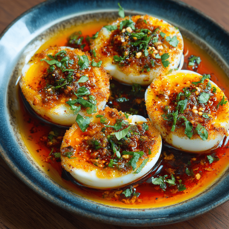 Thai Chili Oil Eggs: One Bite Explosion Recipe
