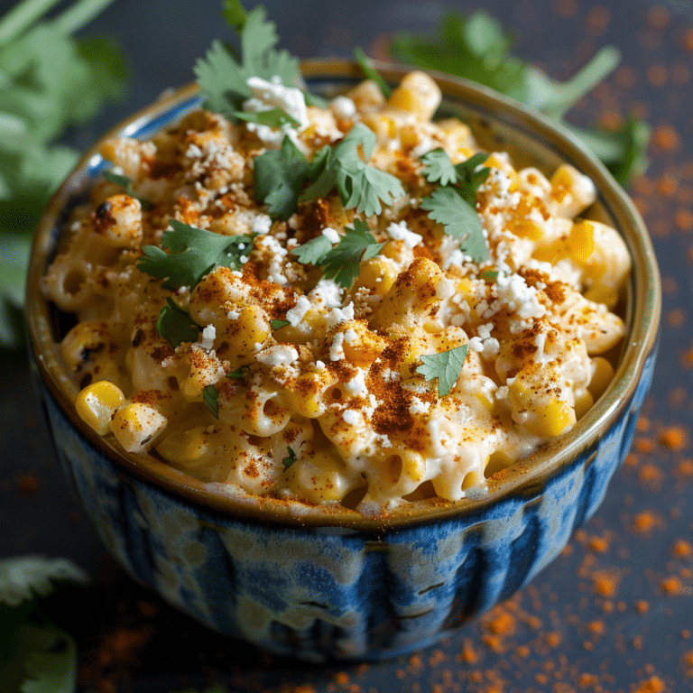 Slow Cooker Mexican Street Corn Mac and Cheese Recipe