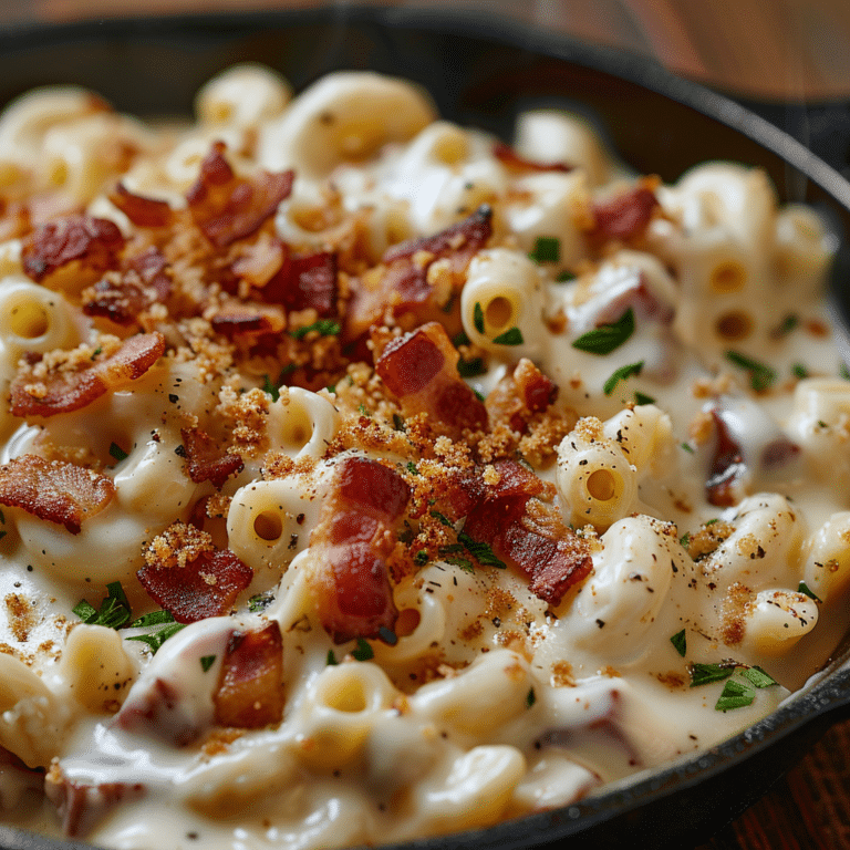 Creamy Slow Cooker Bacon Ranch Mac and Cheese Recipe