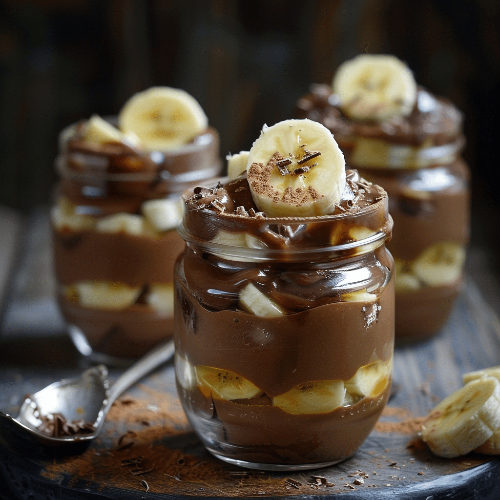 Slow Cooker Chocolate Banana Pudding Recipe