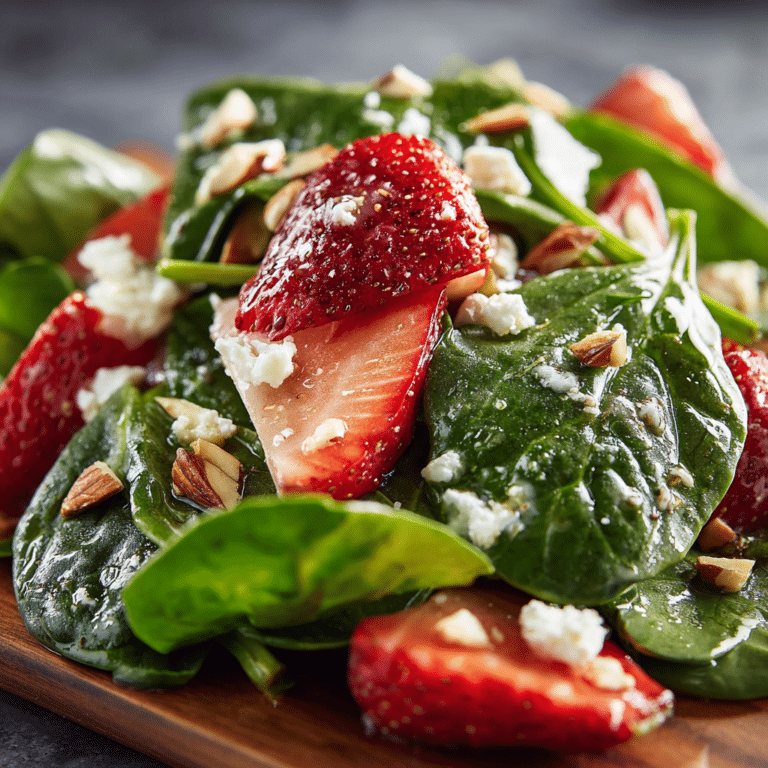 Strawberry Spinach Salad Recipe