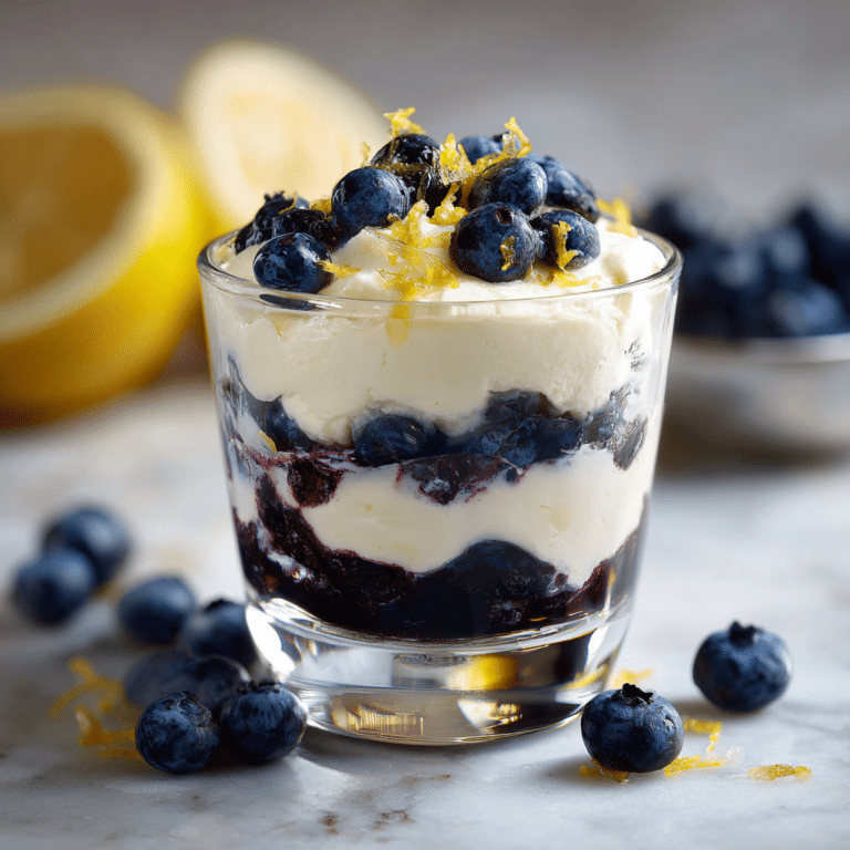 Blueberry Lemon Parfait Recipe