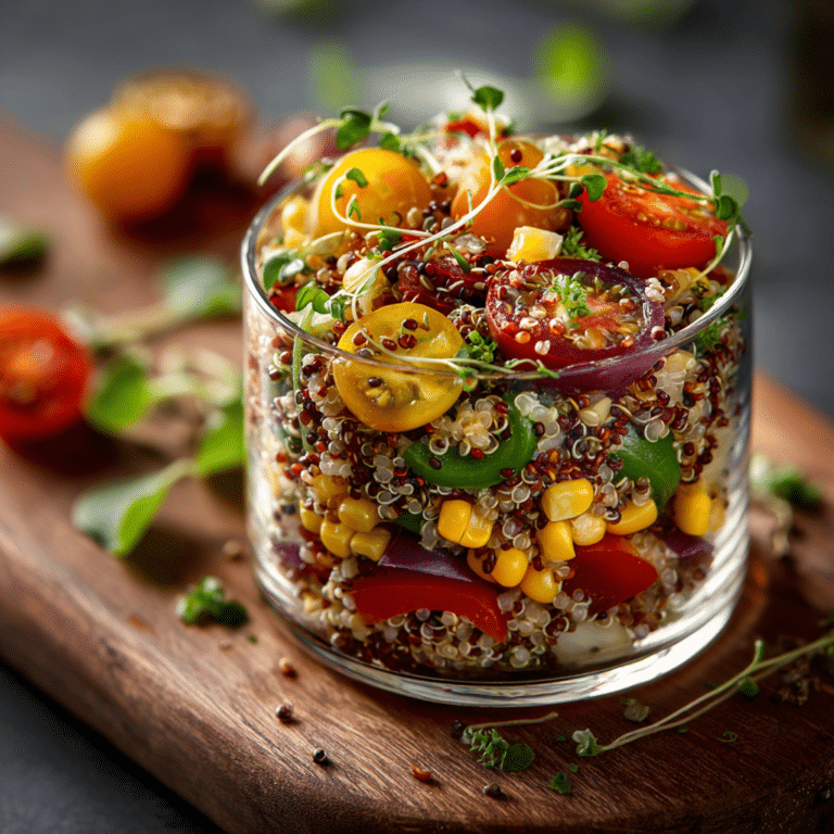 Quinoa Rainbow Salad Recipe