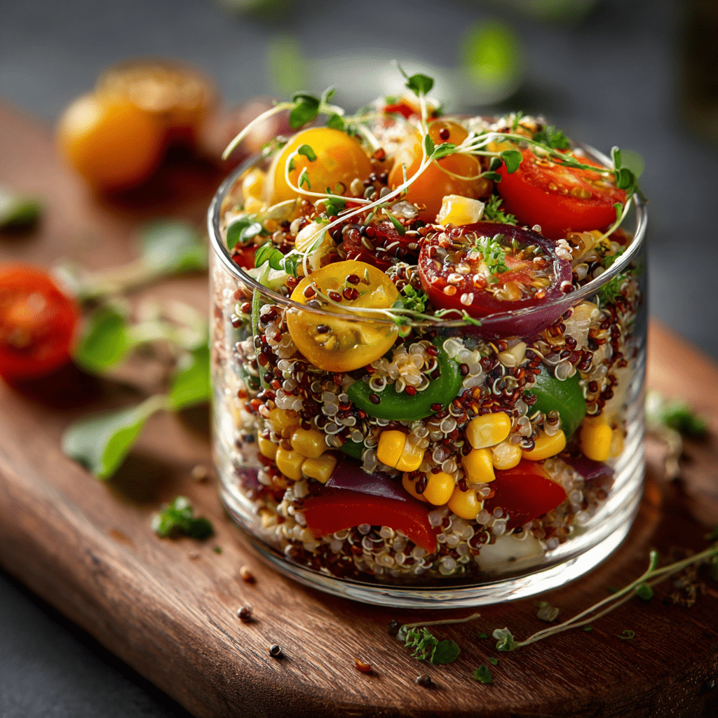 Quinoa Rainbow Salad Recipe