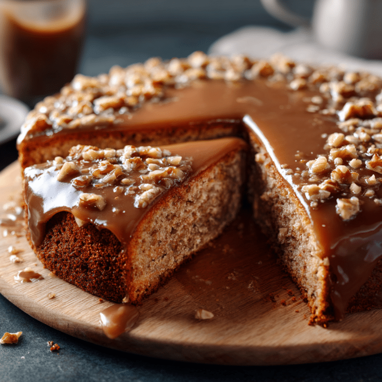 Coffee Walnut Cake Recipe
