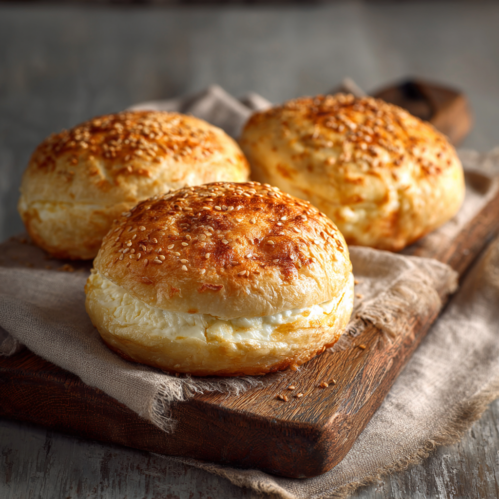 Turkish Cheese Pogaca Recipe