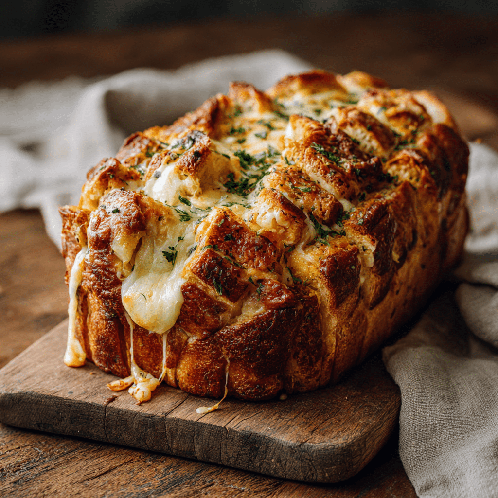Cheesy Pull-Apart Bread Recipe