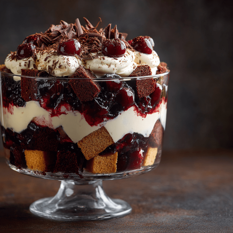 Black Forest Trifle Recipe
