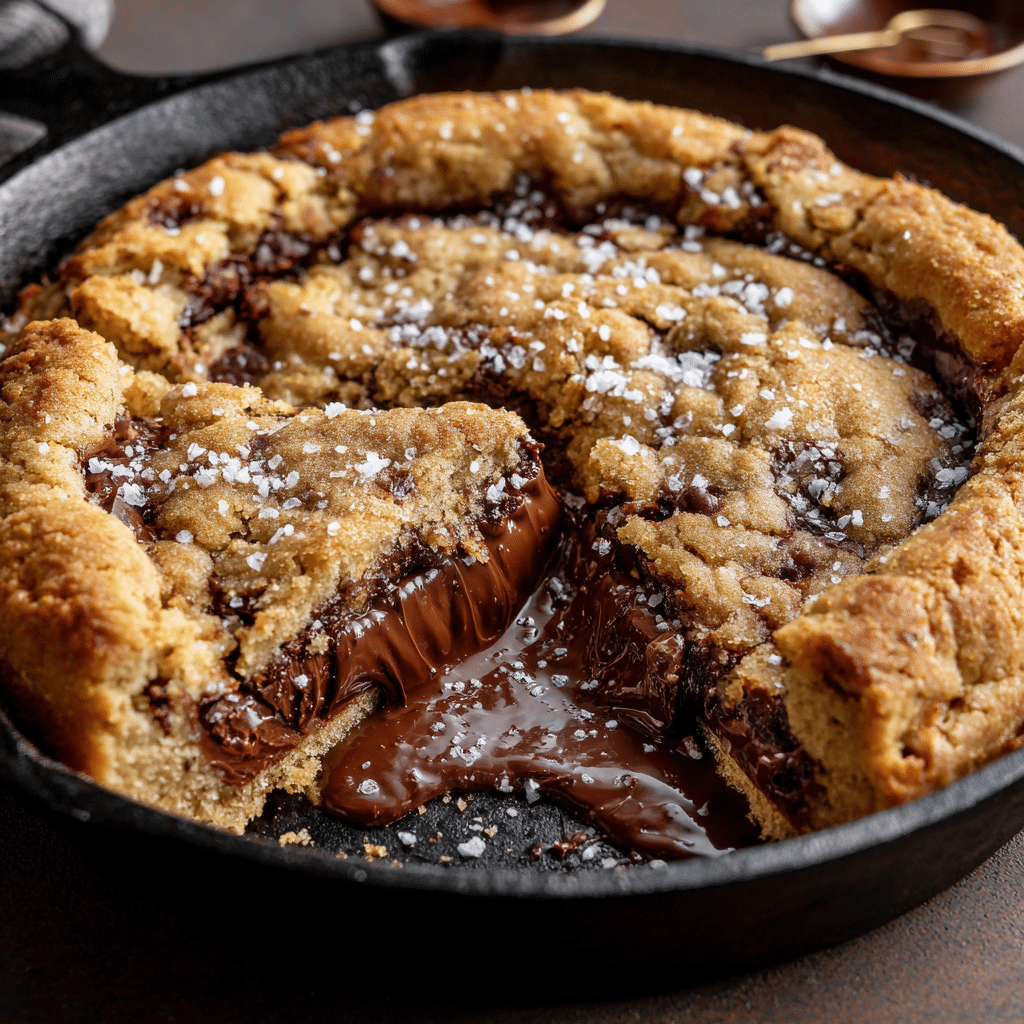 The Ultimate Nutella Cookie Pie Recipe