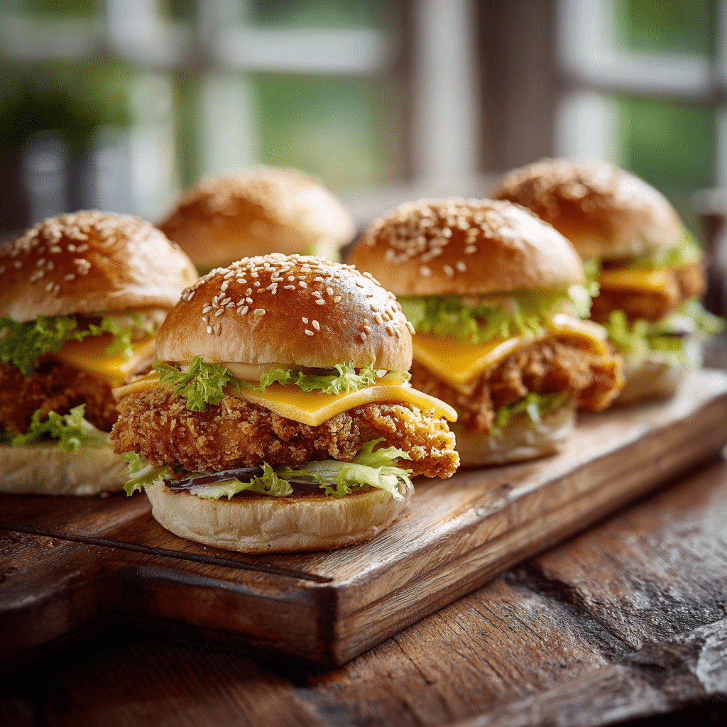 Crispy Chicken Sliders Recipe