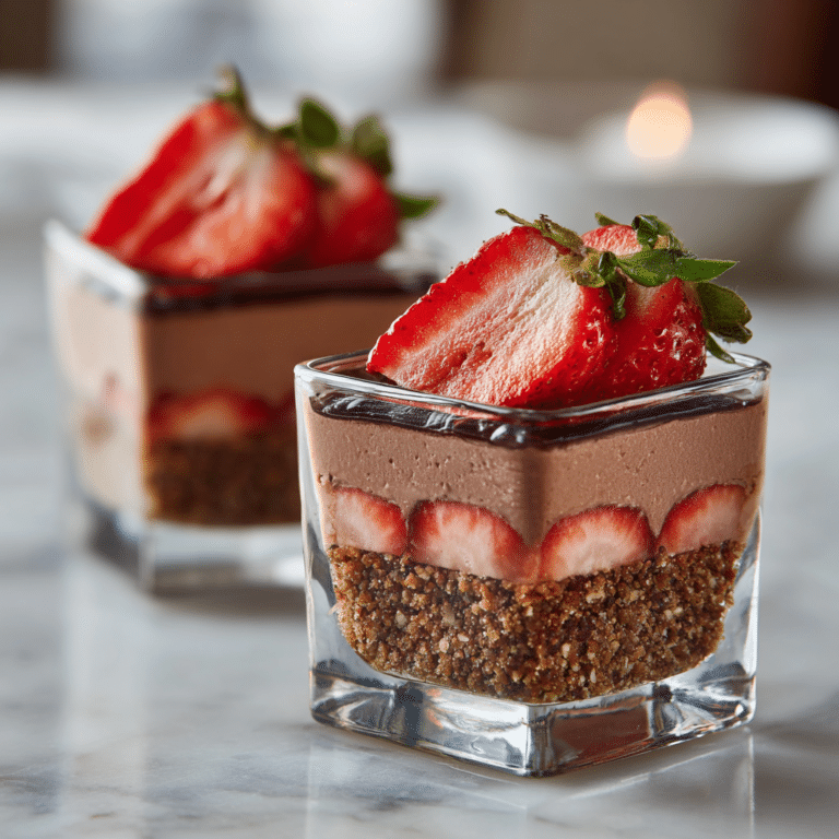 Chocolate Strawberry Parfait Recipe