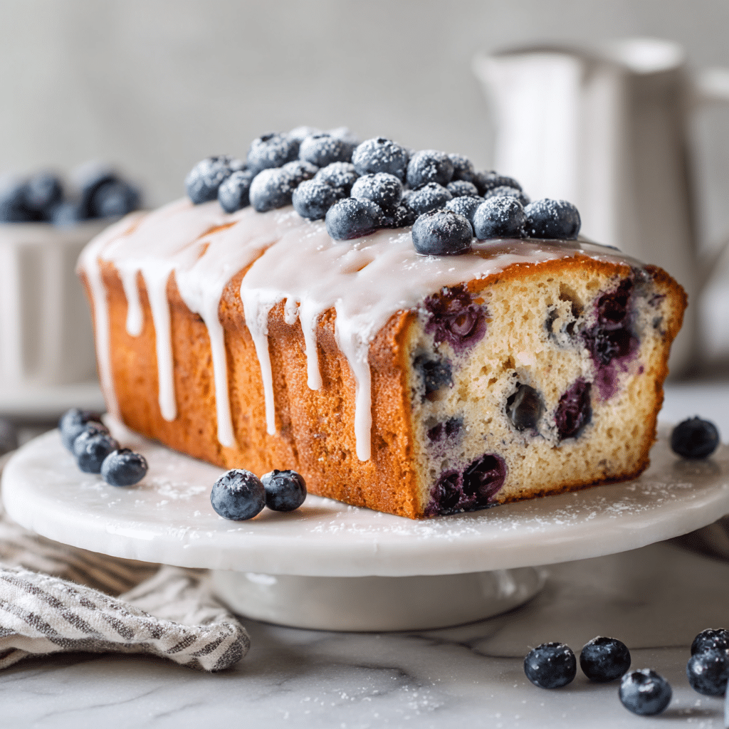 Blueberry Yogurt Cake Recipe