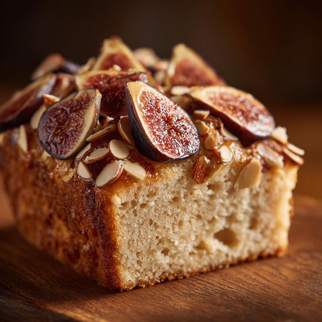 Fig Honey Almond Cake Recipe