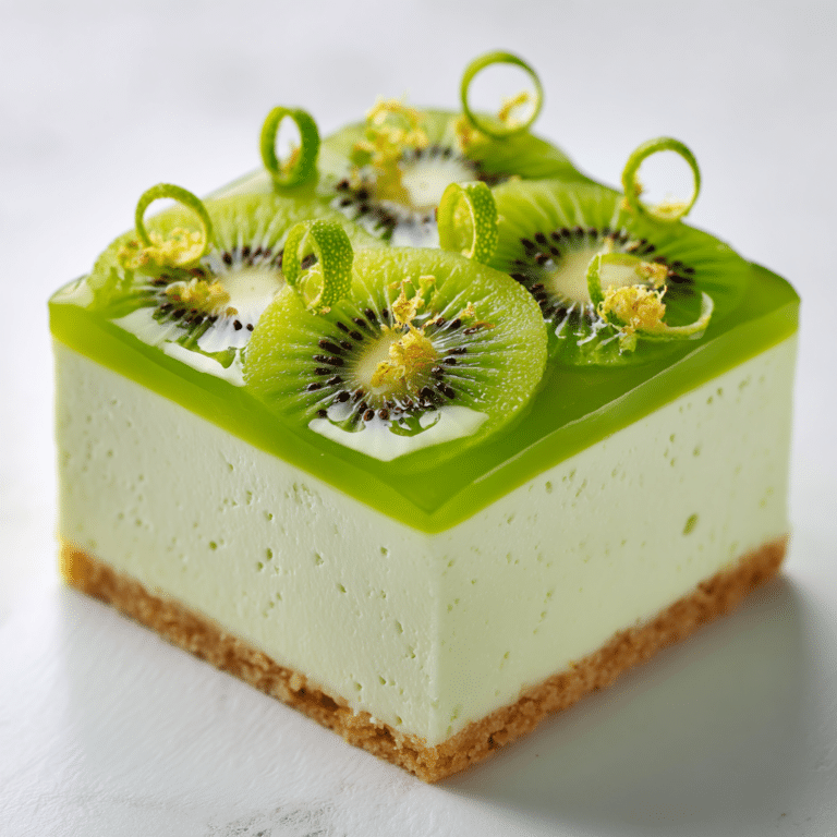 Kiwi Lime Cheesecake Recipe