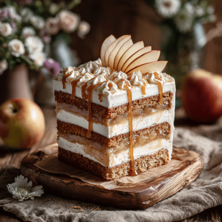 Apple Cinnamon Layer Cake Recipe