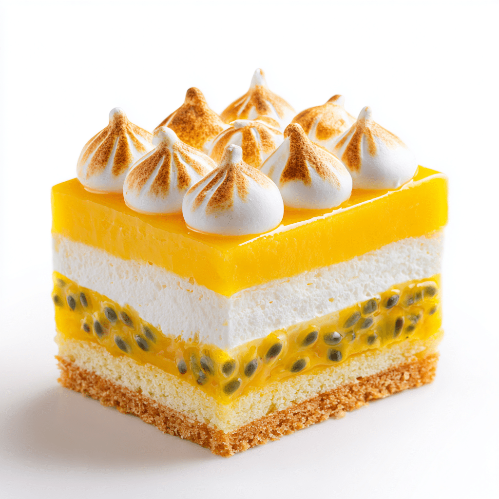 Passion Fruit Meringue Cake Recipe