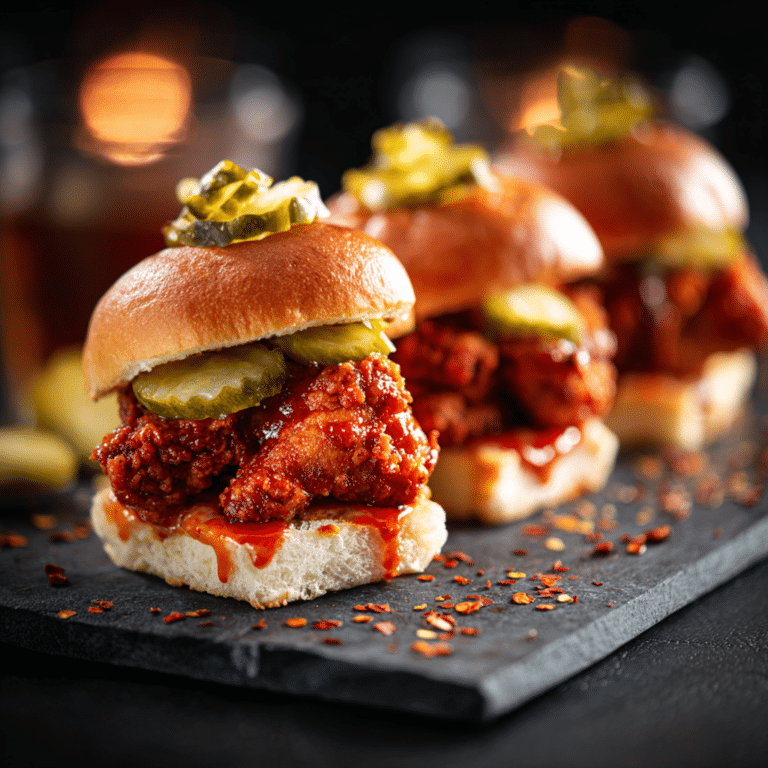 Nashville Hot Chicken Sliders Recipe