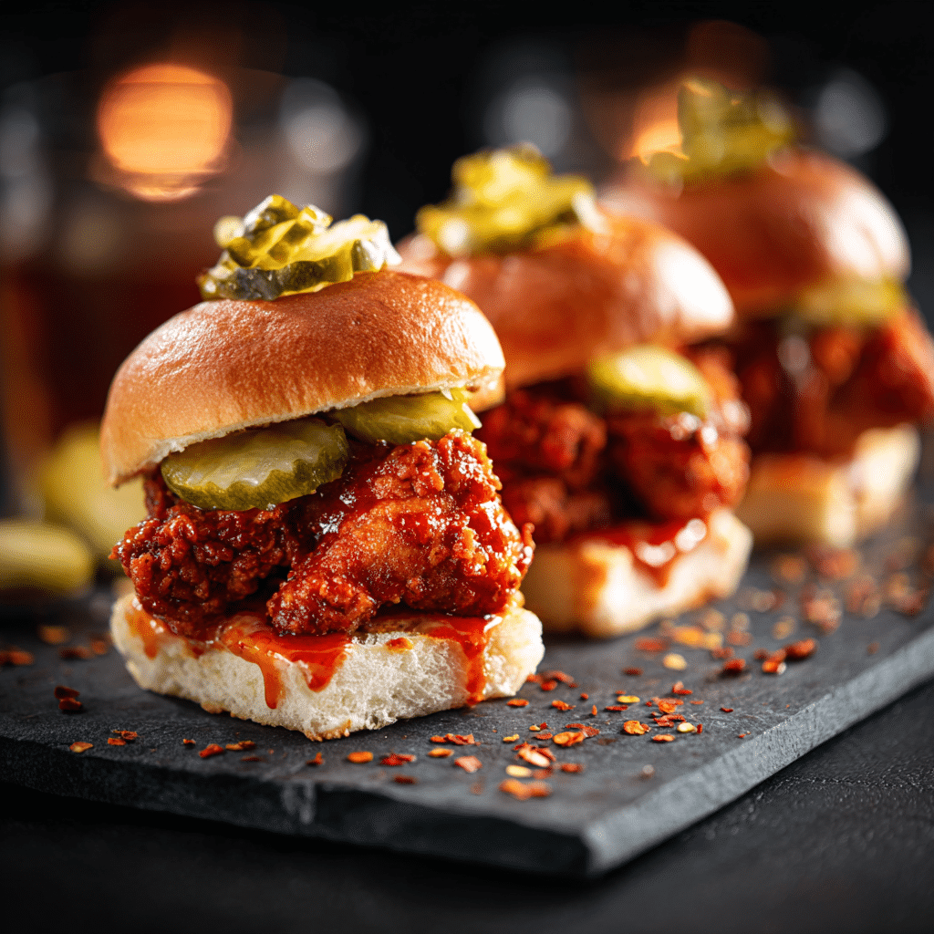 Nashville Hot Chicken Sliders Recipe