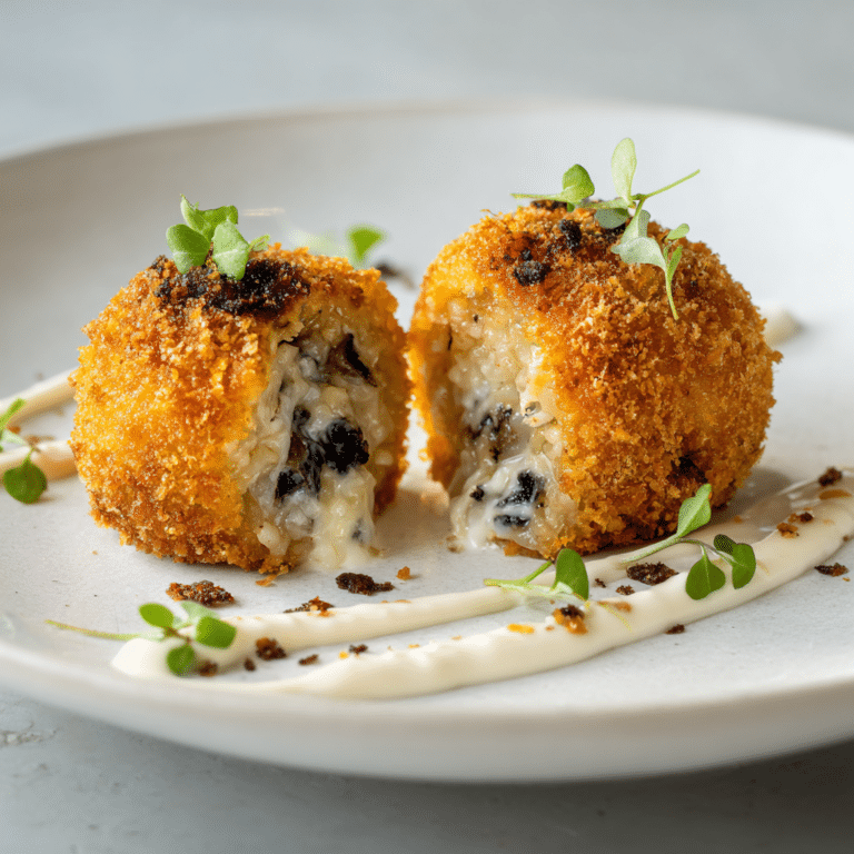 Truffle Parmesan Risotto Arancini Dome Recipe