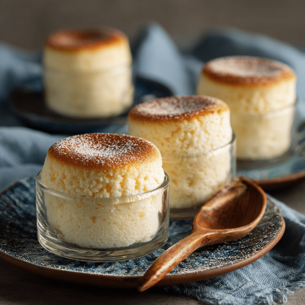 Japanese Cotton Cheesecake Cups: An Amazing Ultimate Recipe - Recipe Image
