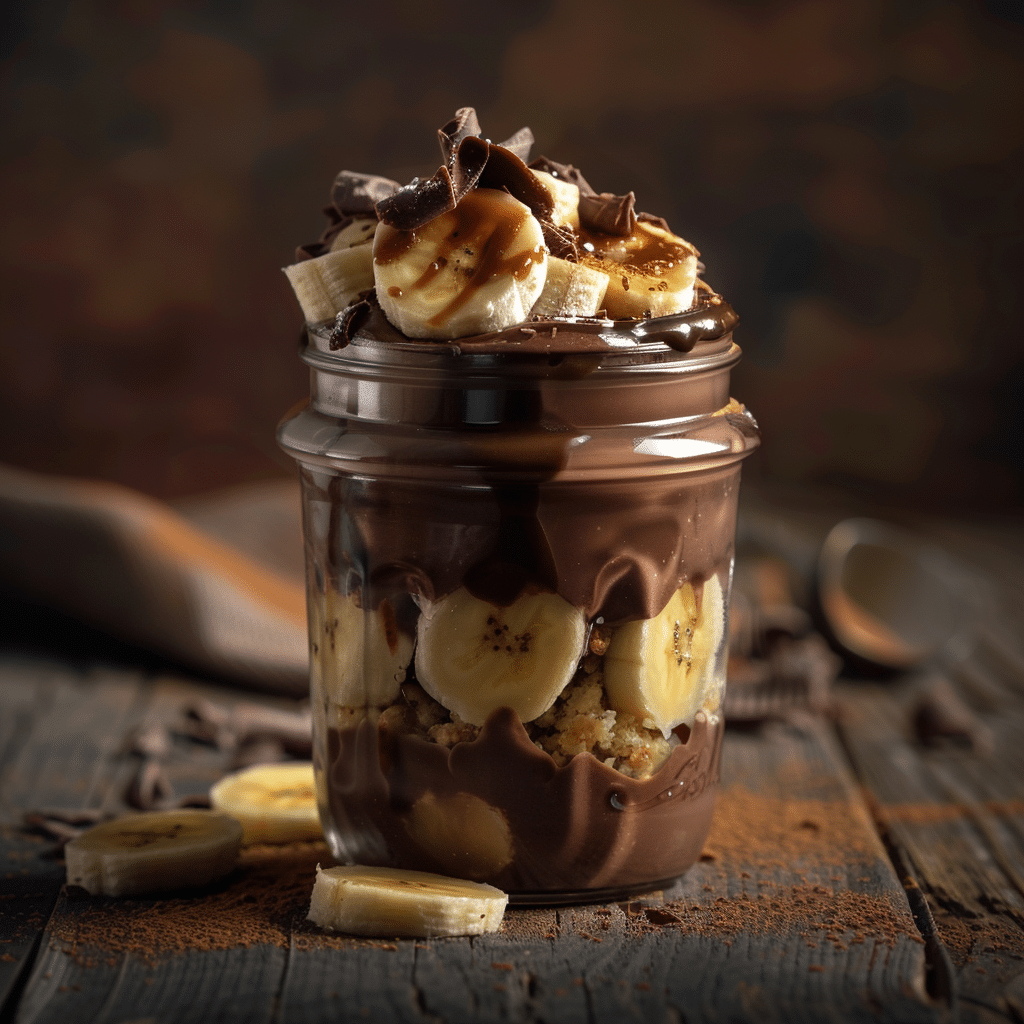 Slow Cooker Chocolate Banana Pudding Recipe - Recipe Image