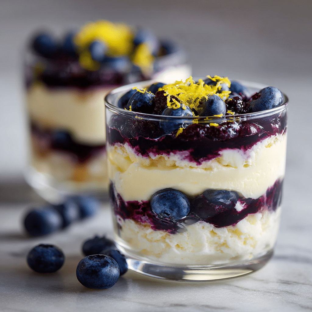 Blueberry Lemon Parfait Recipe - Recipe Image