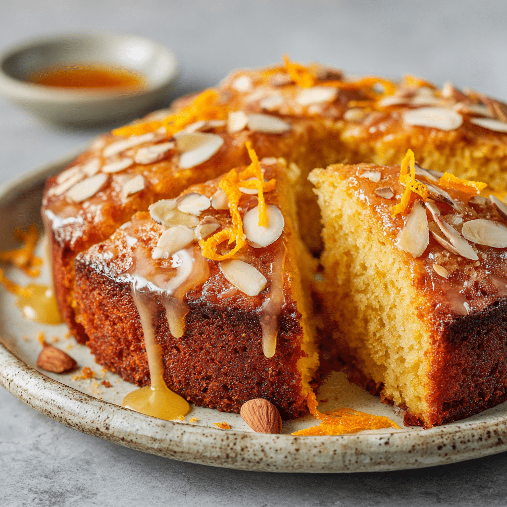 Orange Almond Cake Recipe - Recipe Image