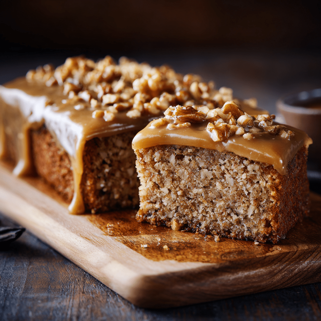 Coffee Walnut Cake Recipe - Recipe Image