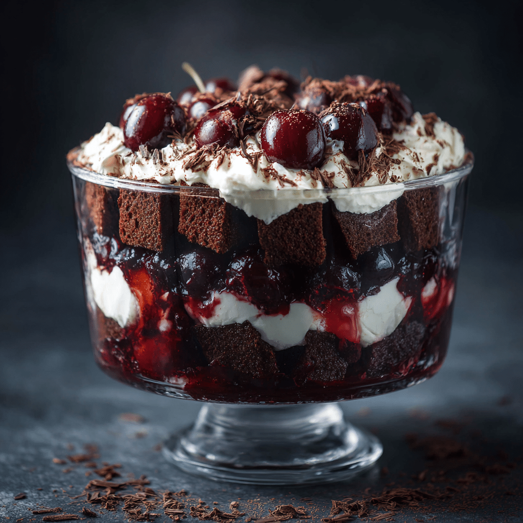 Black Forest Trifle Recipe - Recipe Image