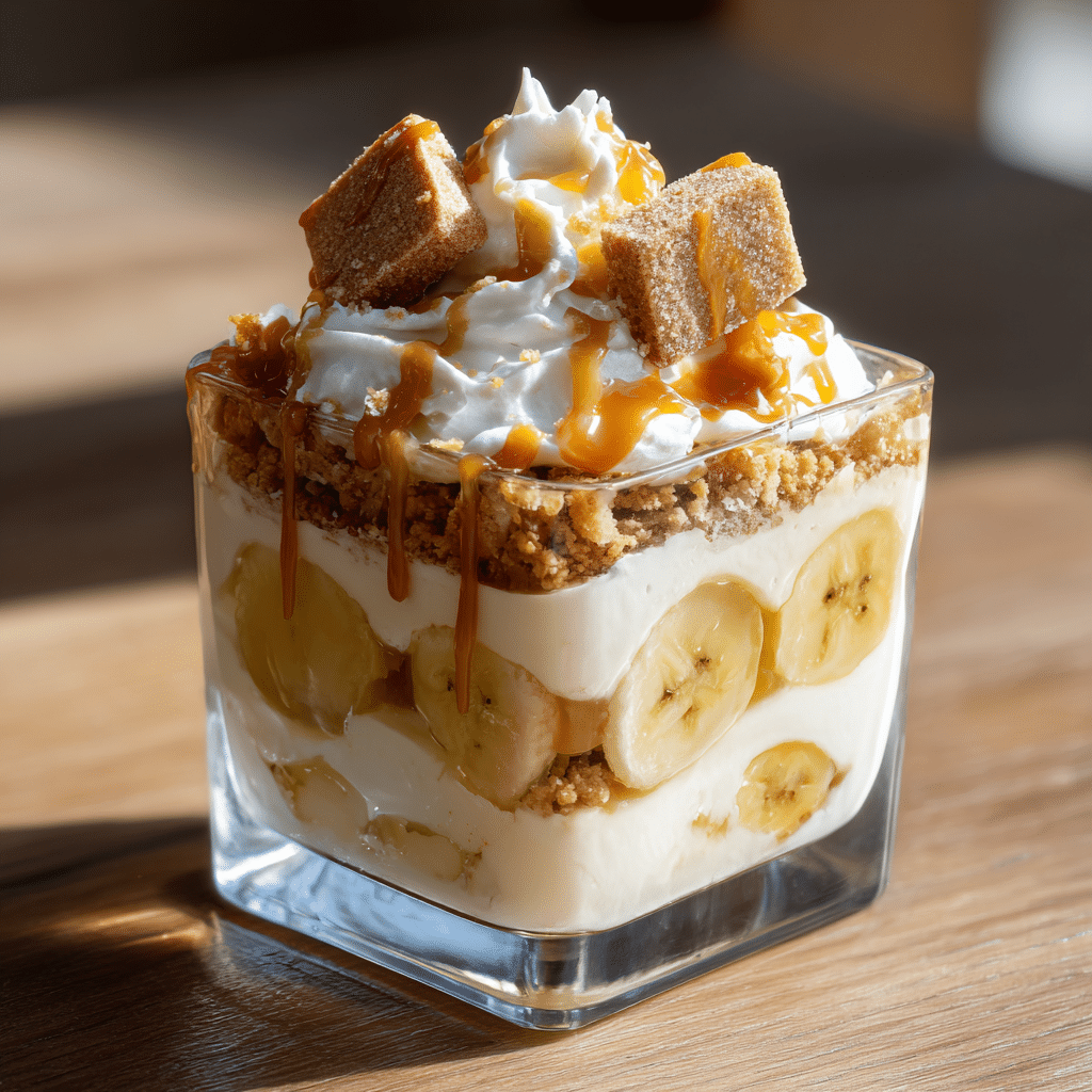 Salted Caramel Banana Pudding Recipe - Recipe Image