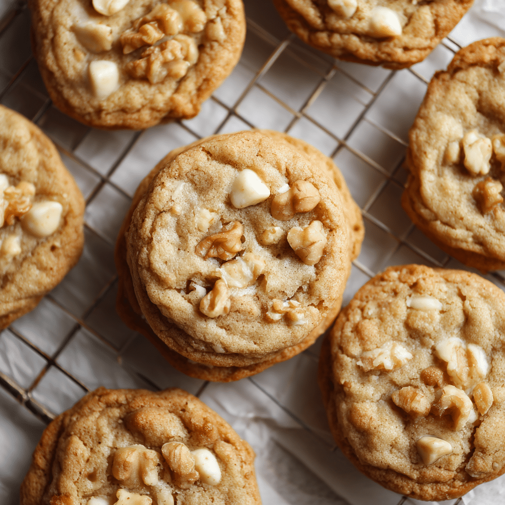 20-Minute White Chocolate Chip Walnut Cookies Recipe - Recipe Image