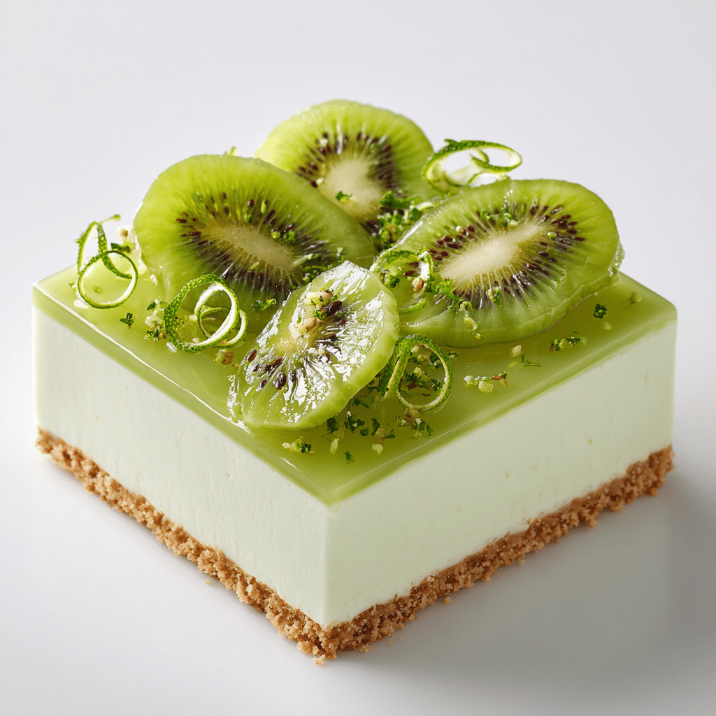 Kiwi Lime Cheesecake Recipe - Recipe Image