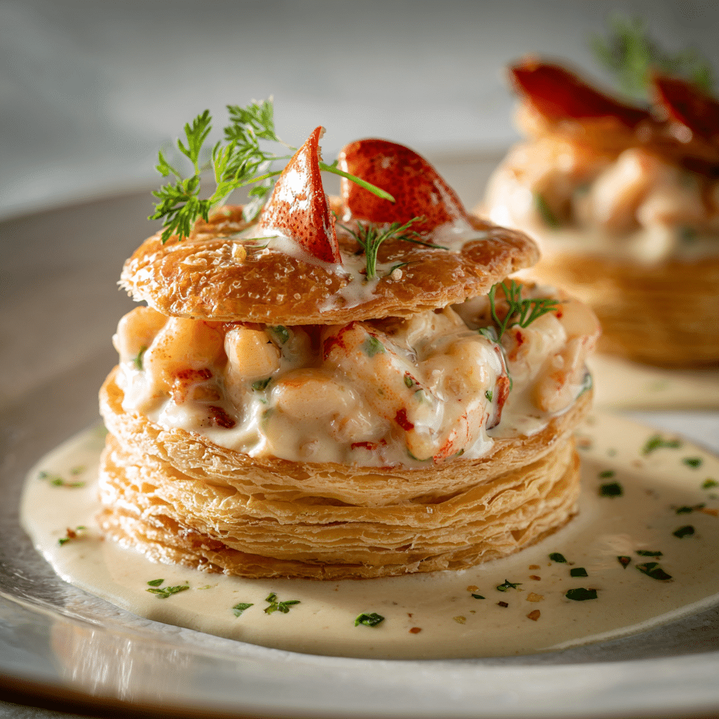 Lobster & Saffron Cream Vol-au-Vent Recipe - Recipe Image