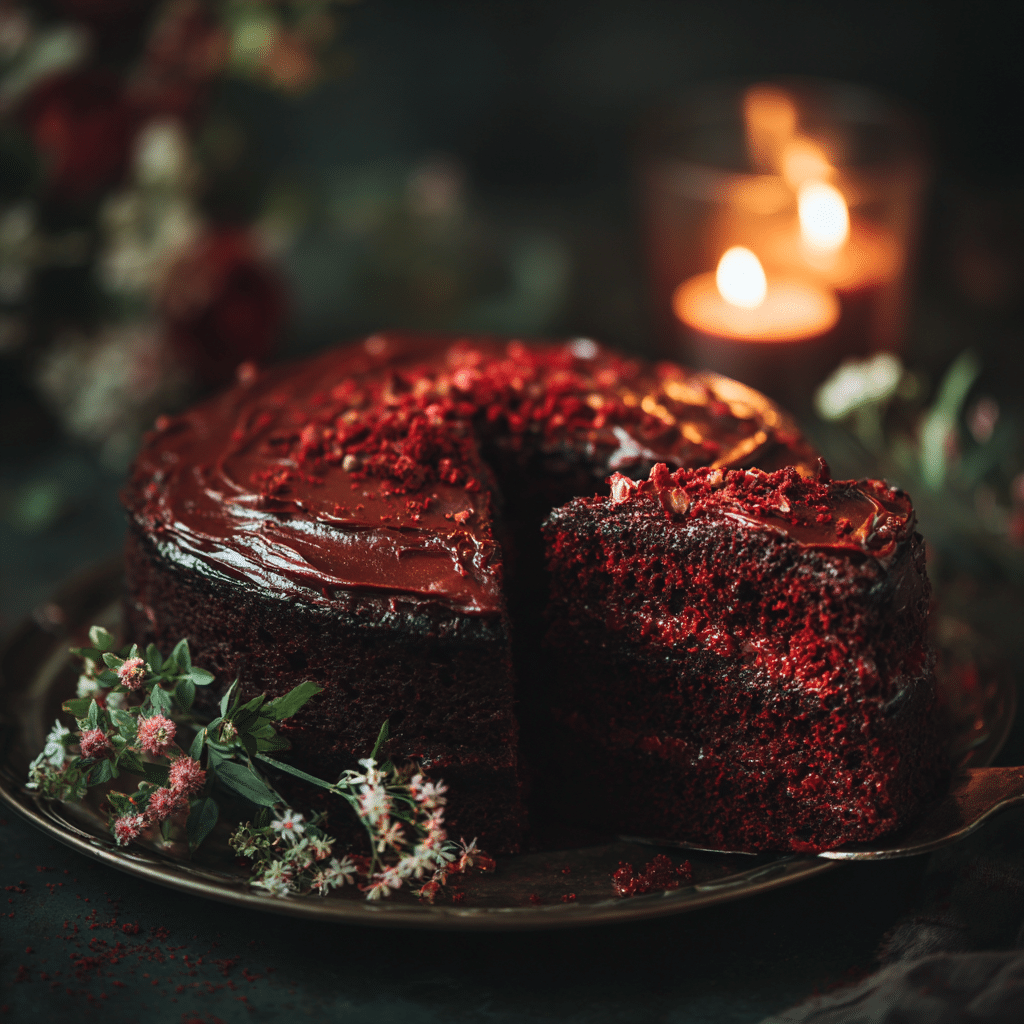Beetroot Chocolate Cake Recipe - Recipe Image