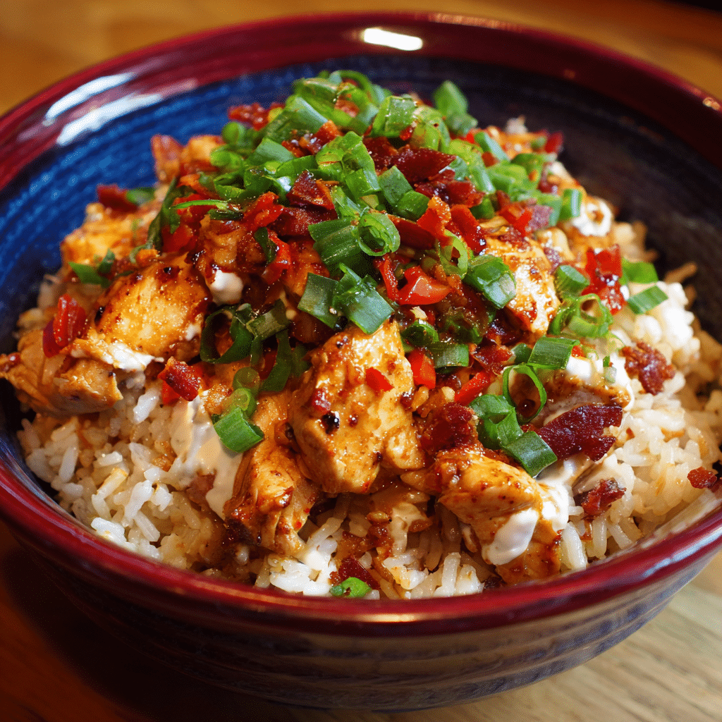 Extreme Spicy Cajun Chicken Rice: Fire Builds Slowly Recipe - Recipe Image