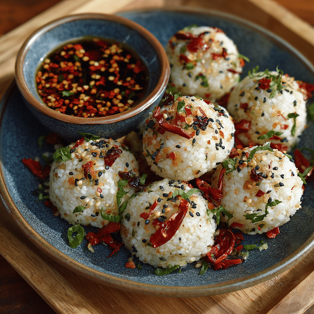 No-Water Spicy Rice Balls: Endurance Test Recipe - Recipe Image