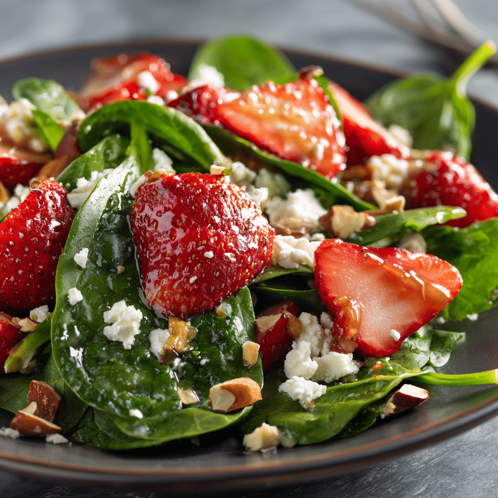 Strawberry Spinach Salad Recipe - Recipe Image