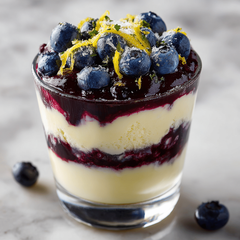 Blueberry Lemon Parfait Recipe - Recipe Image