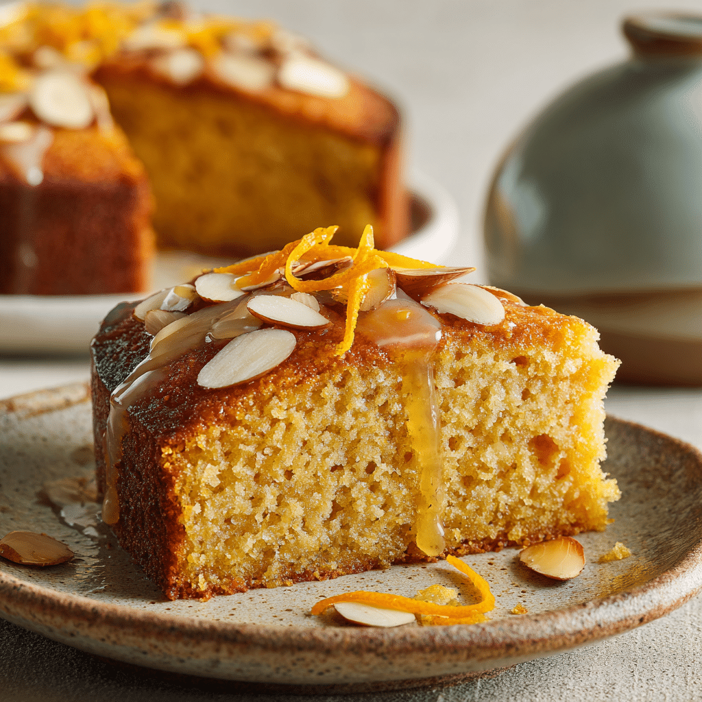 Orange Almond Cake Recipe - Recipe Image